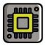 Icon of AI symbol