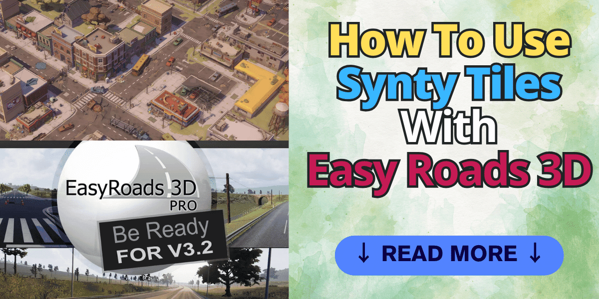 Use Synty Studio Tiles With Easy Roads